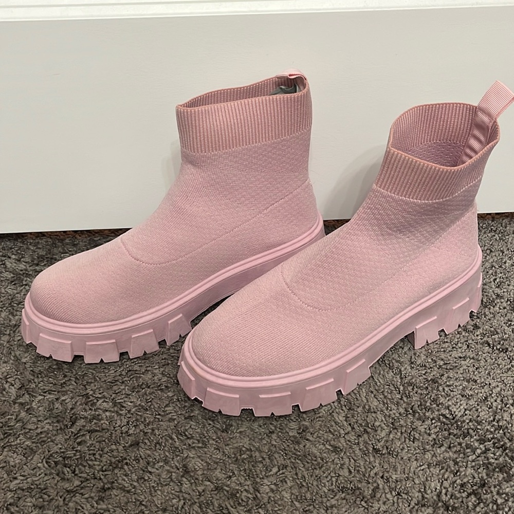 COPY - Pink Sock Boot